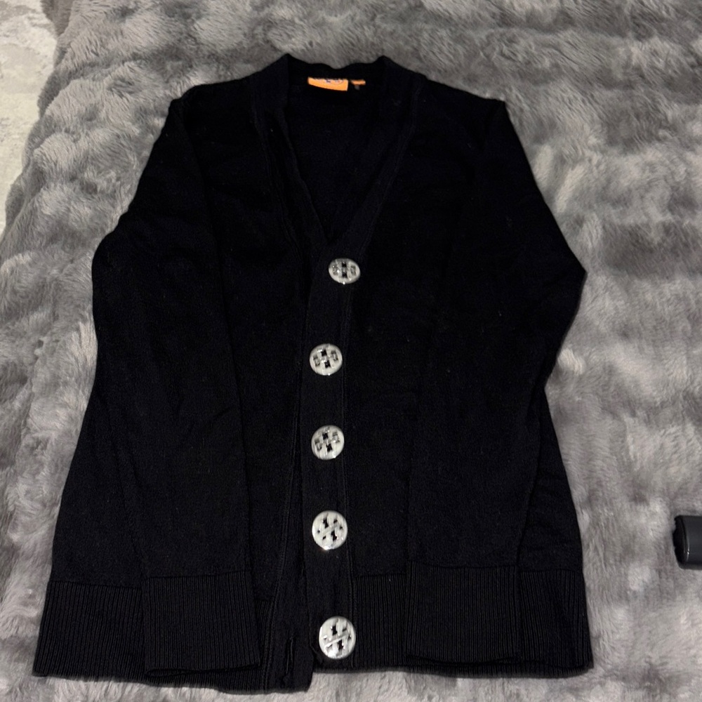 Tory Burch Black Cardigan